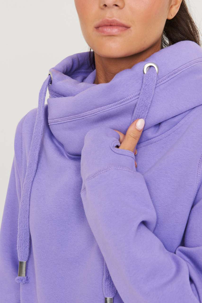 AWJH021 - CROSS NECK HOODIE