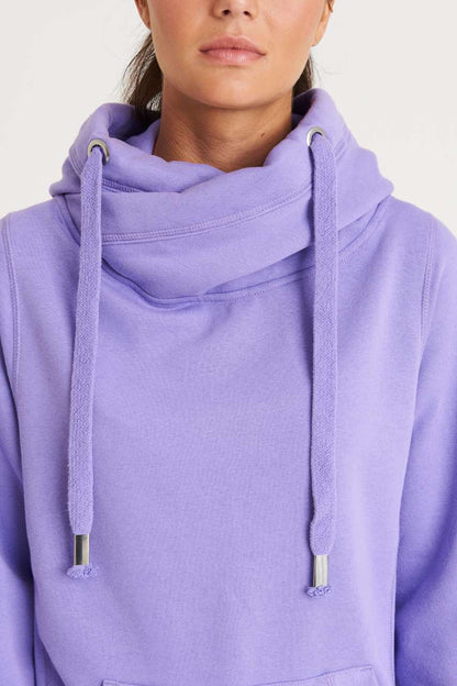AWJH021 - CROSS NECK HOODIE
