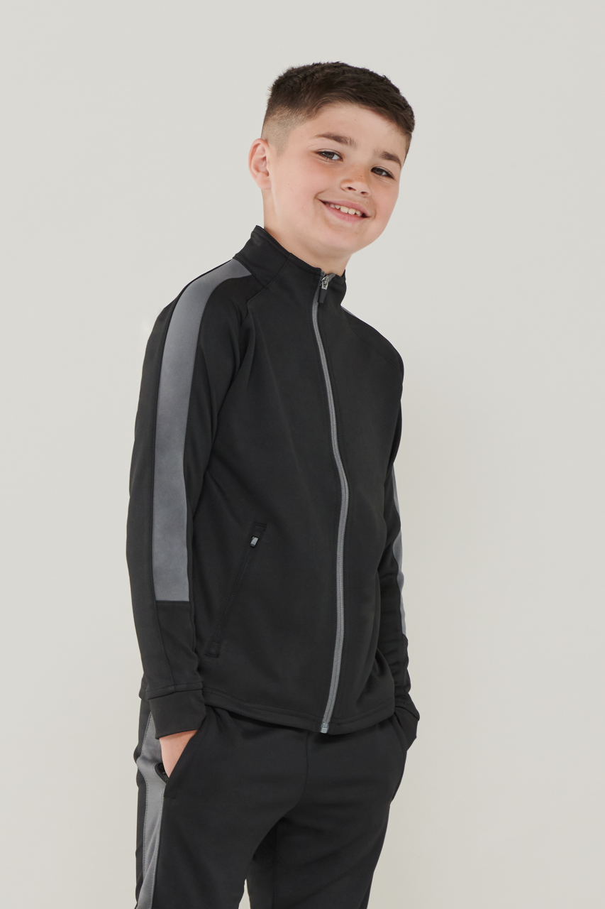 FHLV873 - KID'S KNITTED TRACKSUIT TOP