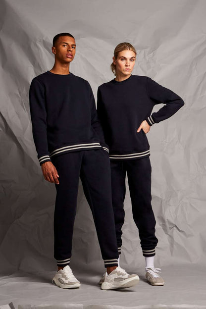 FR840 - SWEAT WITH STRIPE CUFFS
