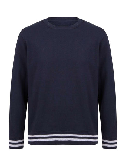 FR840 - SWEAT WITH STRIPE CUFFS