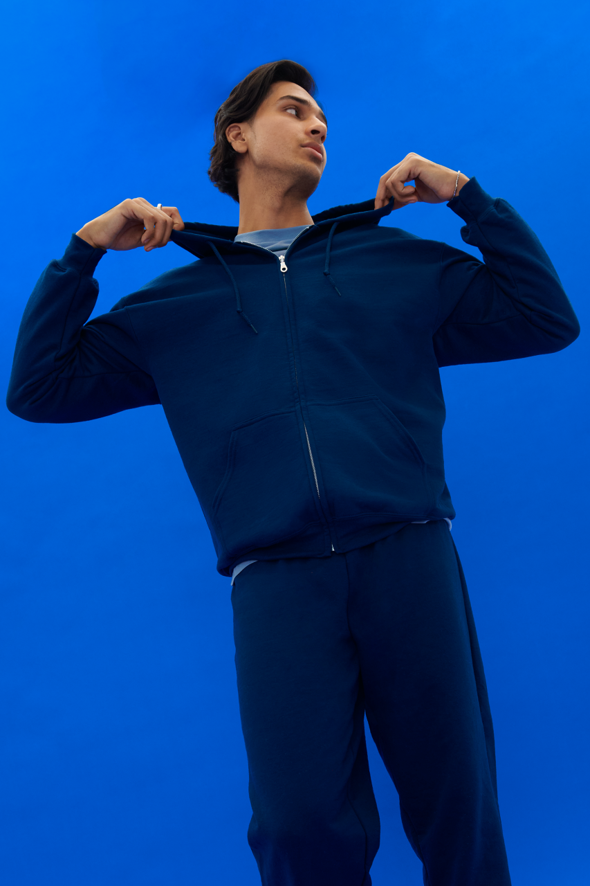 GI18600 - HEAVY BLEND™ ADULT FULL ZIP HOODED SWEATSHIRT – Mărimi XL