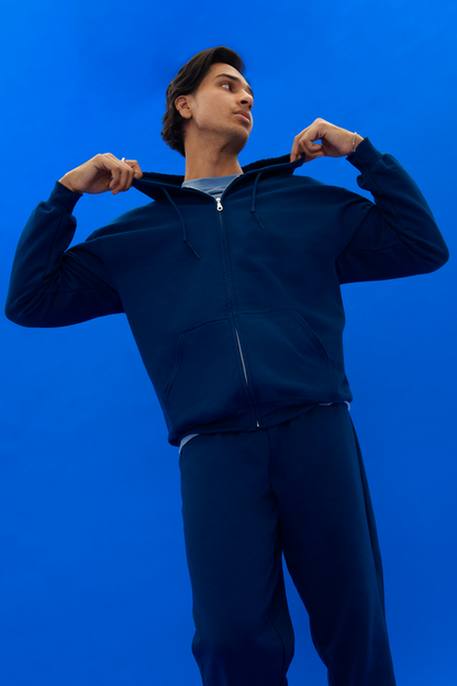 GI18600 - HEAVY BLEND™ ADULT FULL ZIP HOODED SWEATSHIRT – Mărimi XL