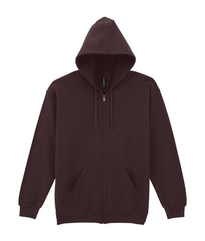 GI18600 - HEAVY BLEND™ ADULT FULL ZIP HOODED SWEATSHIRT – Mărimi XL