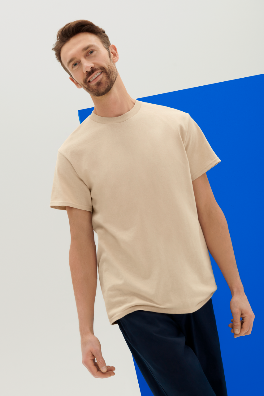 GI2000 - ULTRA COTTON™ ADULT T-SHIRT – Mărimi 5XL, S