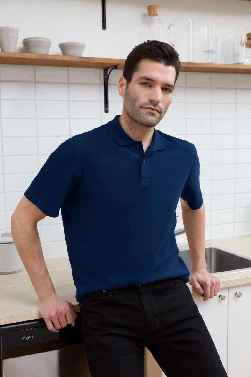 GI64800 - SOFTSTYLE® ADULT DOUBLE PIQUÉ POLO – Mărimi XL