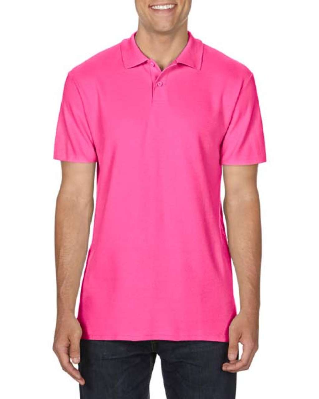 GI64800 - SOFTSTYLE® ADULT DOUBLE PIQUÉ POLO – Mărimi 2XL, 3XL, 4XL, S, M, L