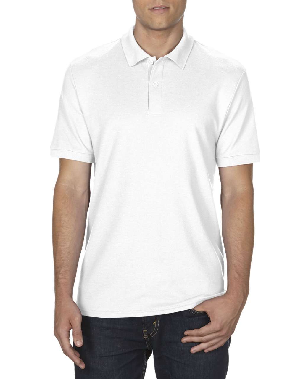GI75800 - DRYBLEND® ADULT DOUBLE PIQUÉ POLO
