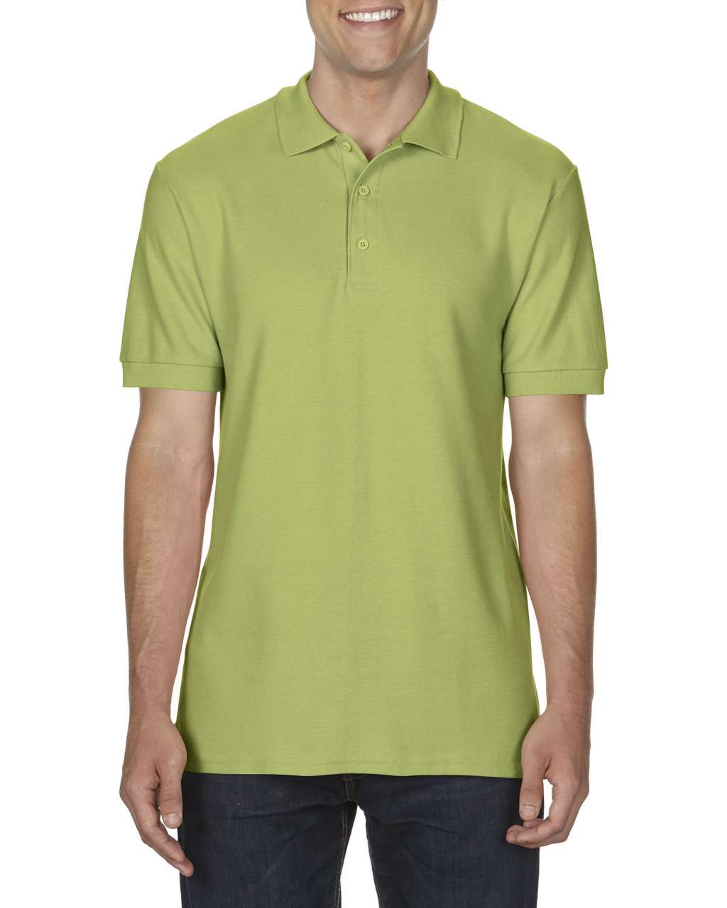 GI85800 - PREMIUM COTTON® ADULT DOUBLE PIQUÉ POLO