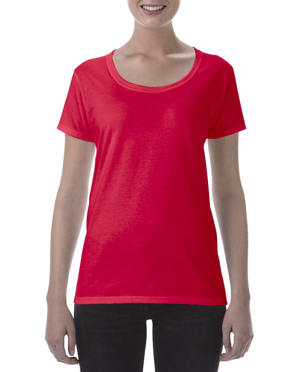 GIL64550 - SOFTSTYLE® LADIES' DEEP SCOOP T-SHIRT