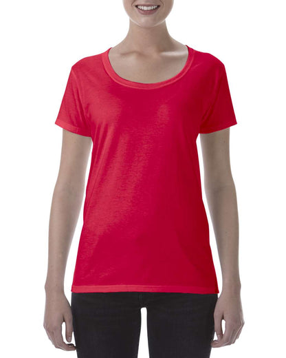 GIL64550 - SOFTSTYLE® LADIES' DEEP SCOOP T-SHIRT