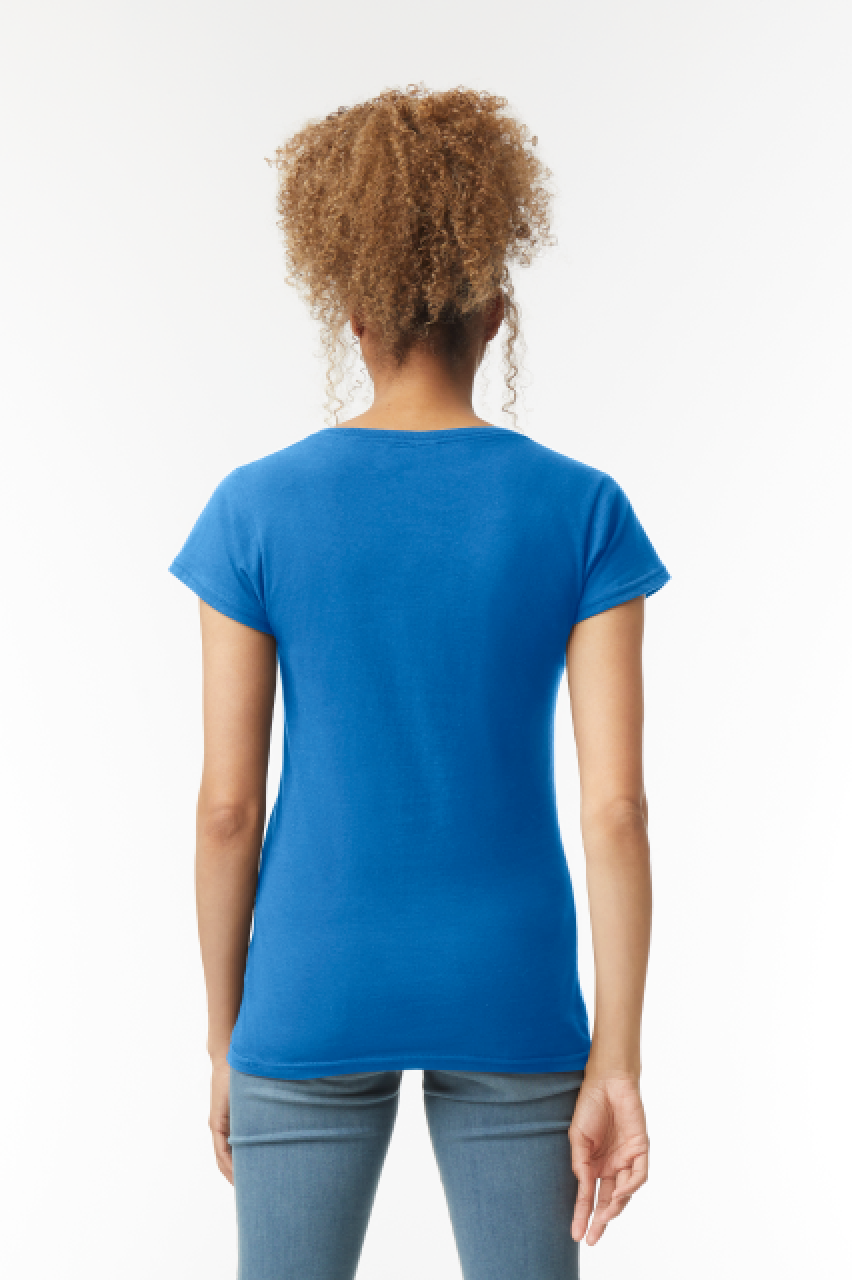 GIL64V00-EX - SOFTSTYLE® LADIES' V-NECK T-SHIRT