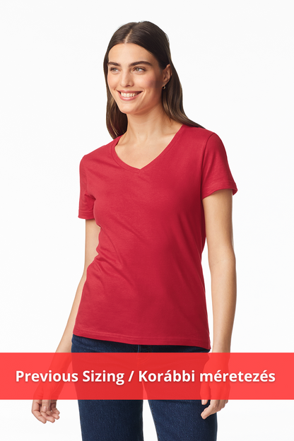 GIL64V00-EX - SOFTSTYLE® LADIES' V-NECK T-SHIRT