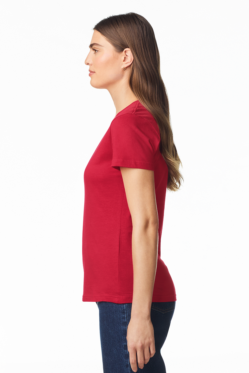 GIL64V00-EX - SOFTSTYLE® LADIES' V-NECK T-SHIRT