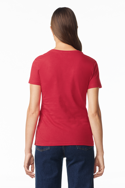 GIL64V00-EX - SOFTSTYLE® LADIES' V-NECK T-SHIRT