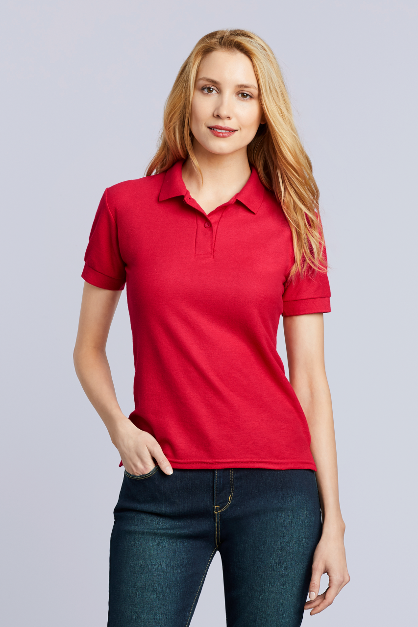 GIL75800 - DRYBLEND® LADIES' DOUBLE PIQUÉ POLO