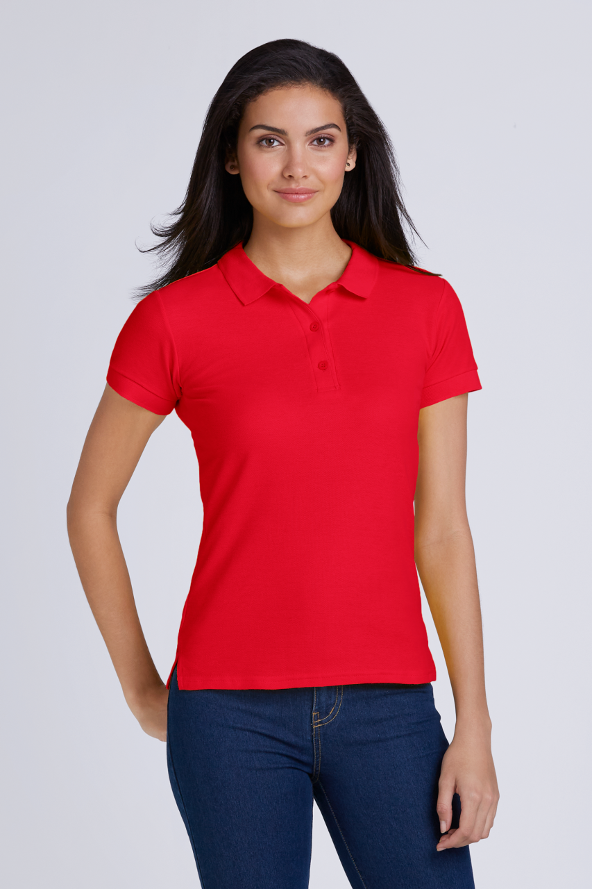 GIL85800 - PREMIUM COTTON® LADIES' DOUBLE PIQUÉ POLO