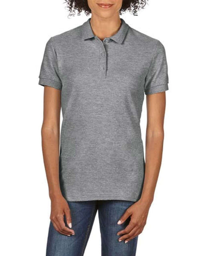 GIL85800 - PREMIUM COTTON® LADIES' DOUBLE PIQUÉ POLO