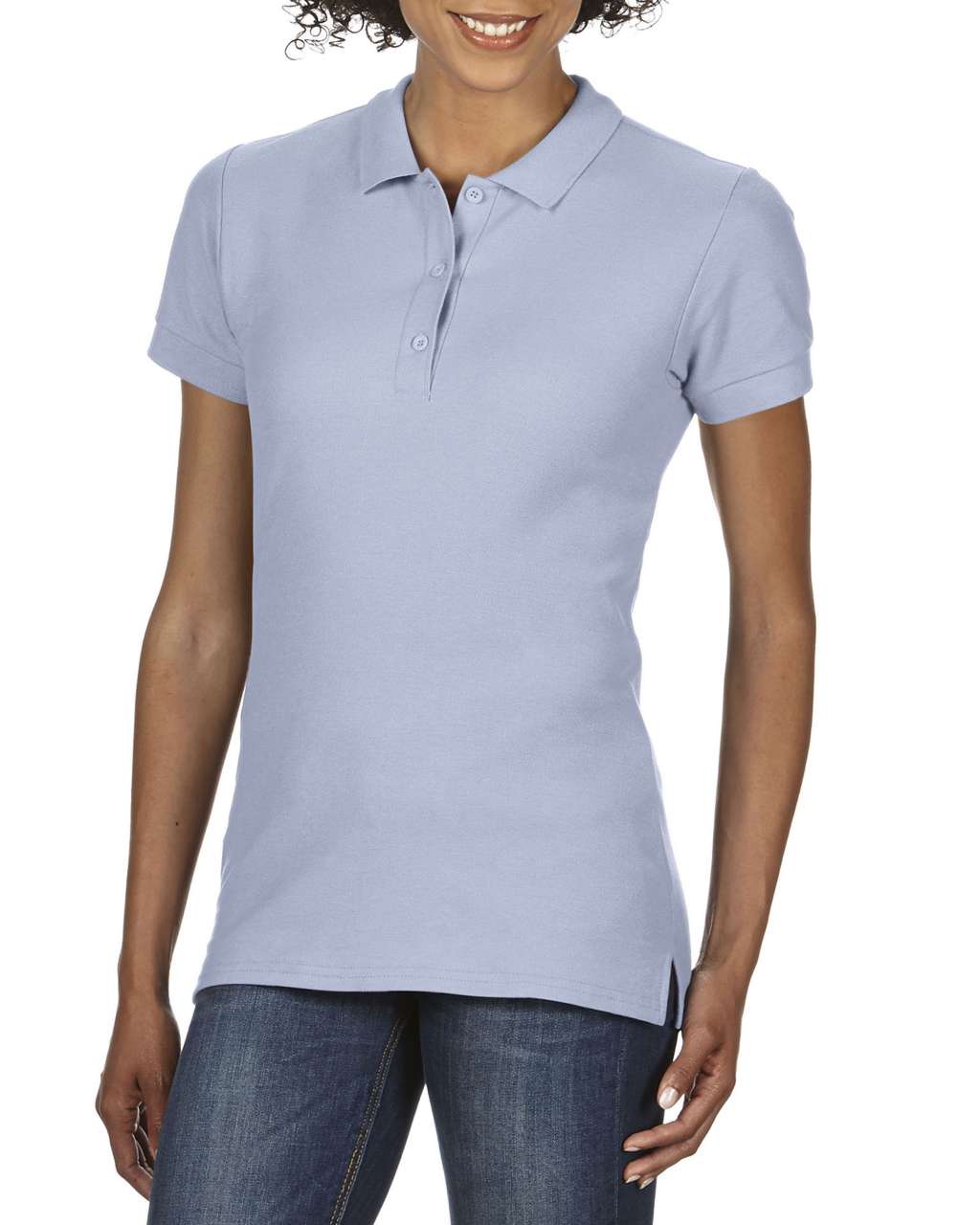 GIL85800 - PREMIUM COTTON® LADIES' DOUBLE PIQUÉ POLO