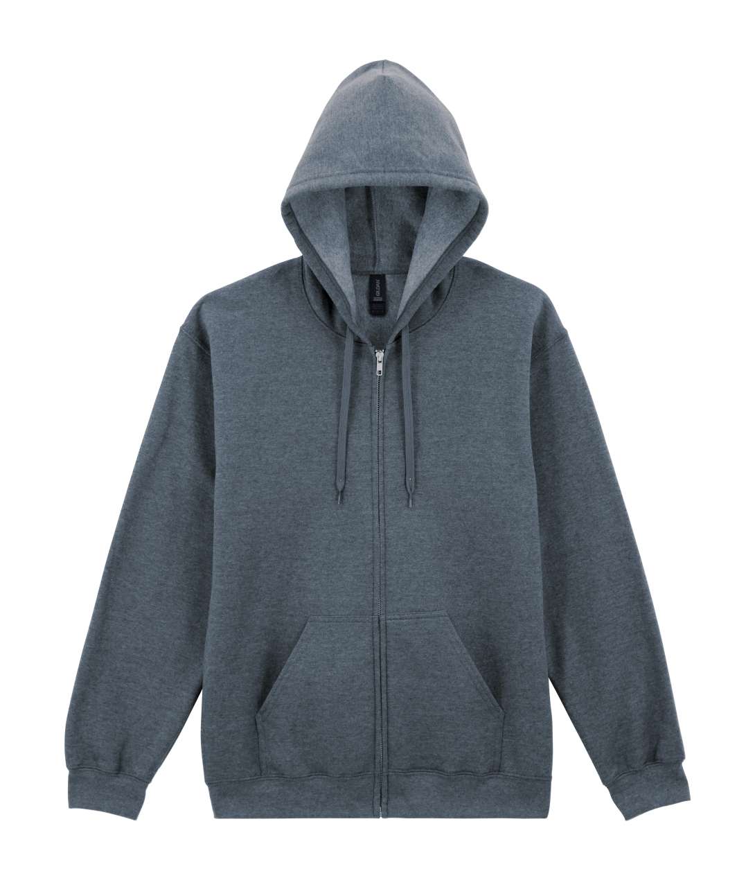 GISF600 - SOFTSTYLE® MIDWEIGHT FLEECE ADULT FULL ZIP HOODED SWEATSHIRT