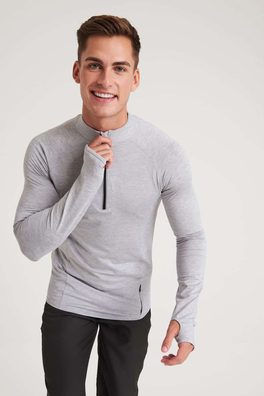 JC030 - COOL FLEX 1/2 ZIP TOP