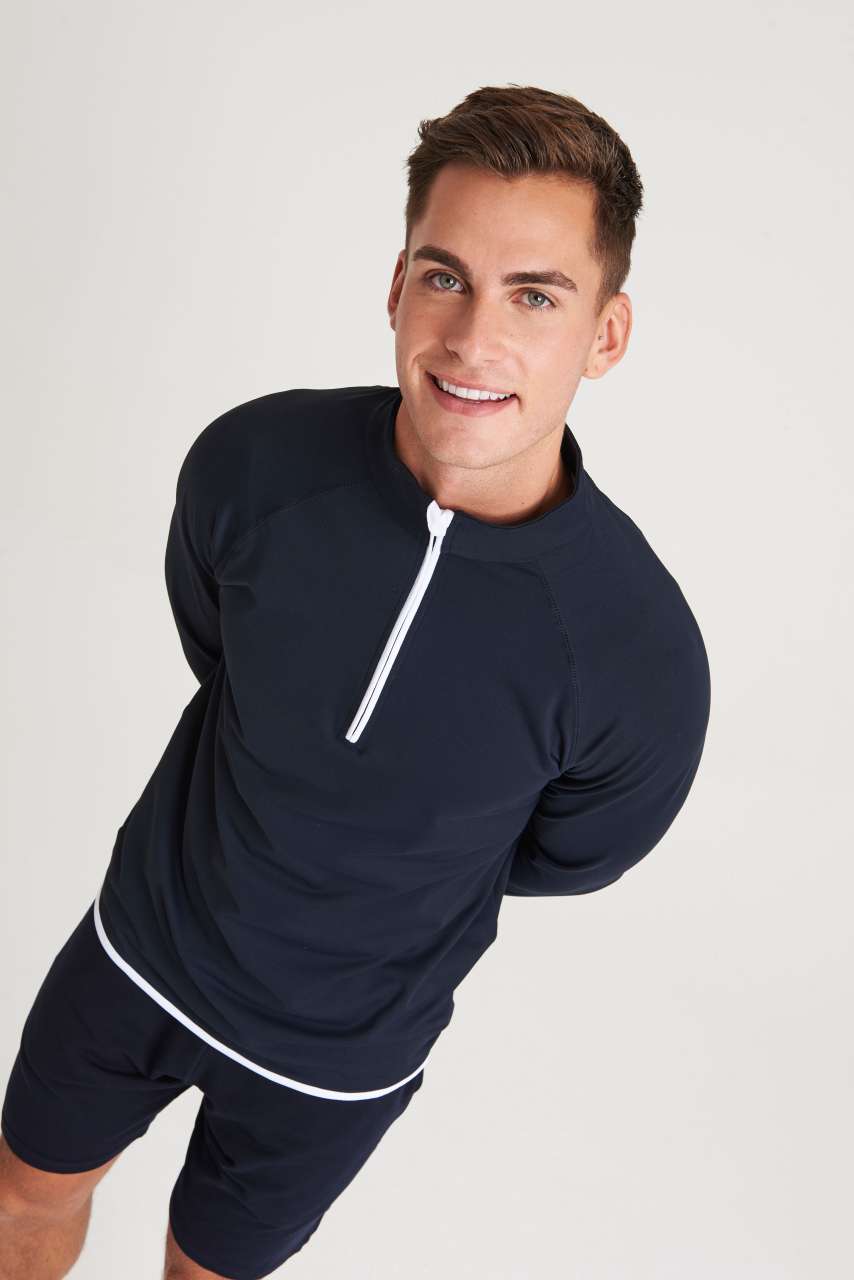 JC031 - MEN'S COOL 1/2 ZIP SWEAT