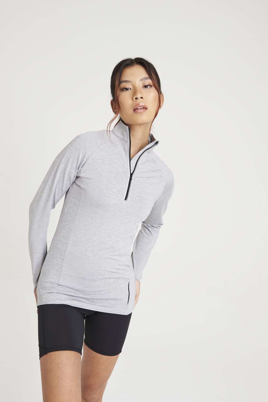 JC035 - WOMEN'S COOL FLEX 1/2 ZIP TOP