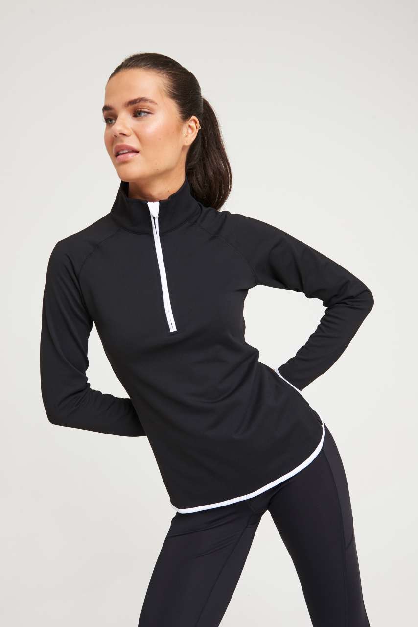 JC036 - WOMEN'S COOL 1/2 ZIP SWEAT