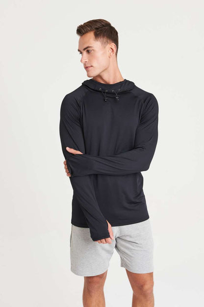 JC037 - MENS COOL COWL NECK TOP