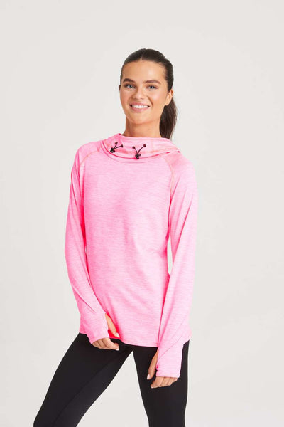 JC038 - WOMEN'S COOL COWL NECK TOP