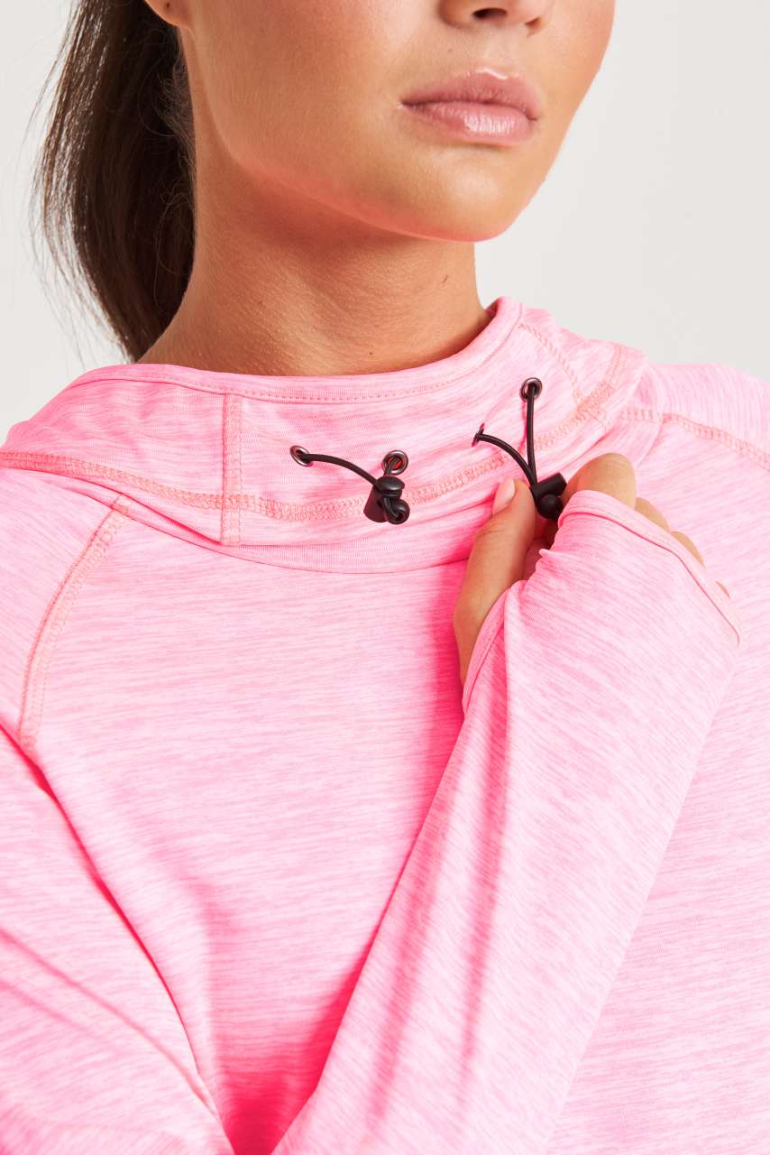 JC038 - WOMEN'S COOL COWL NECK TOP