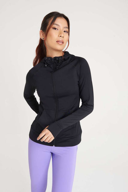 JC058 - WOMEN'S COOL CONTRAST ZOODIE