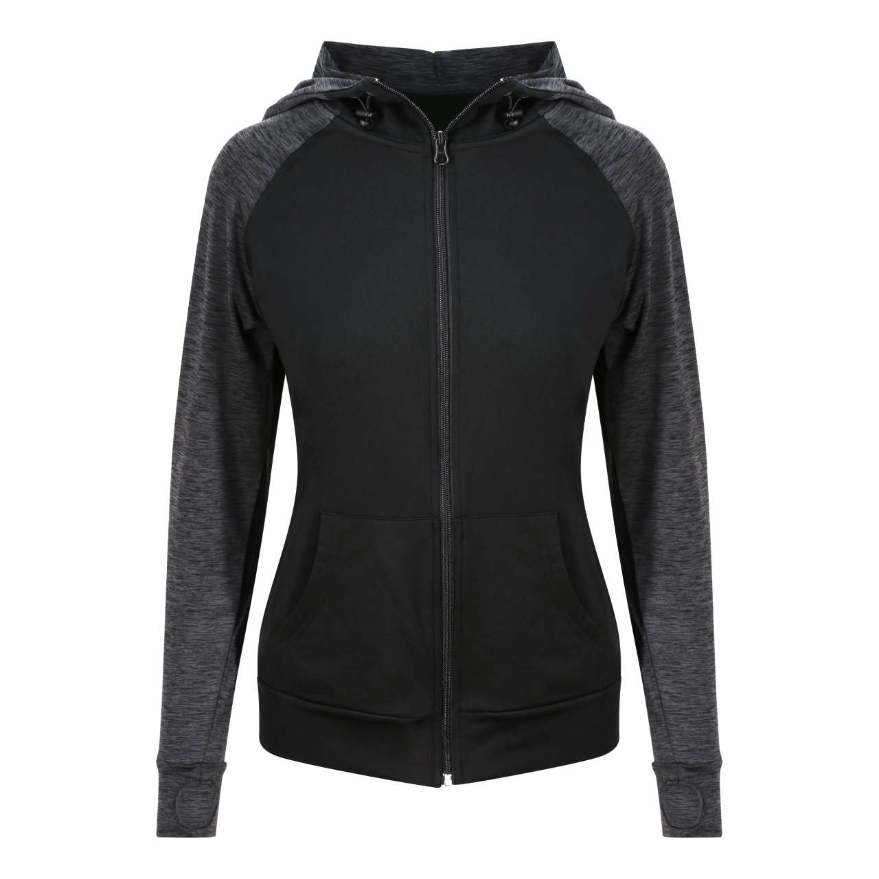 JC058 - WOMEN'S COOL CONTRAST ZOODIE