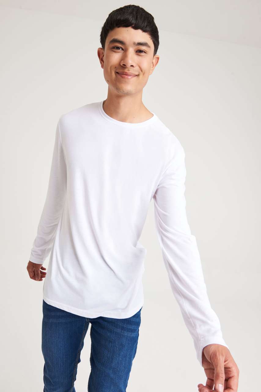 JT002 - LONG SLEEVE TRI-BLEND T