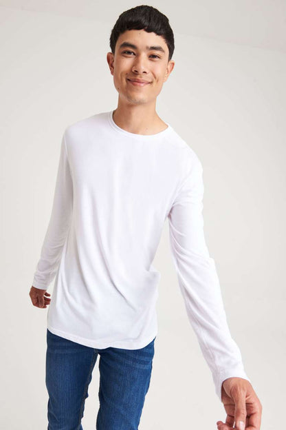 JT002 - LONG SLEEVE TRI-BLEND T