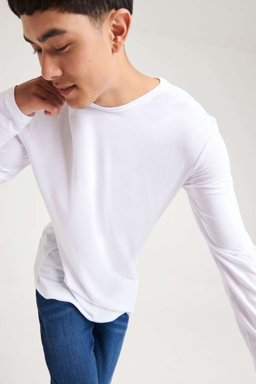 JT002 - LONG SLEEVE TRI-BLEND T