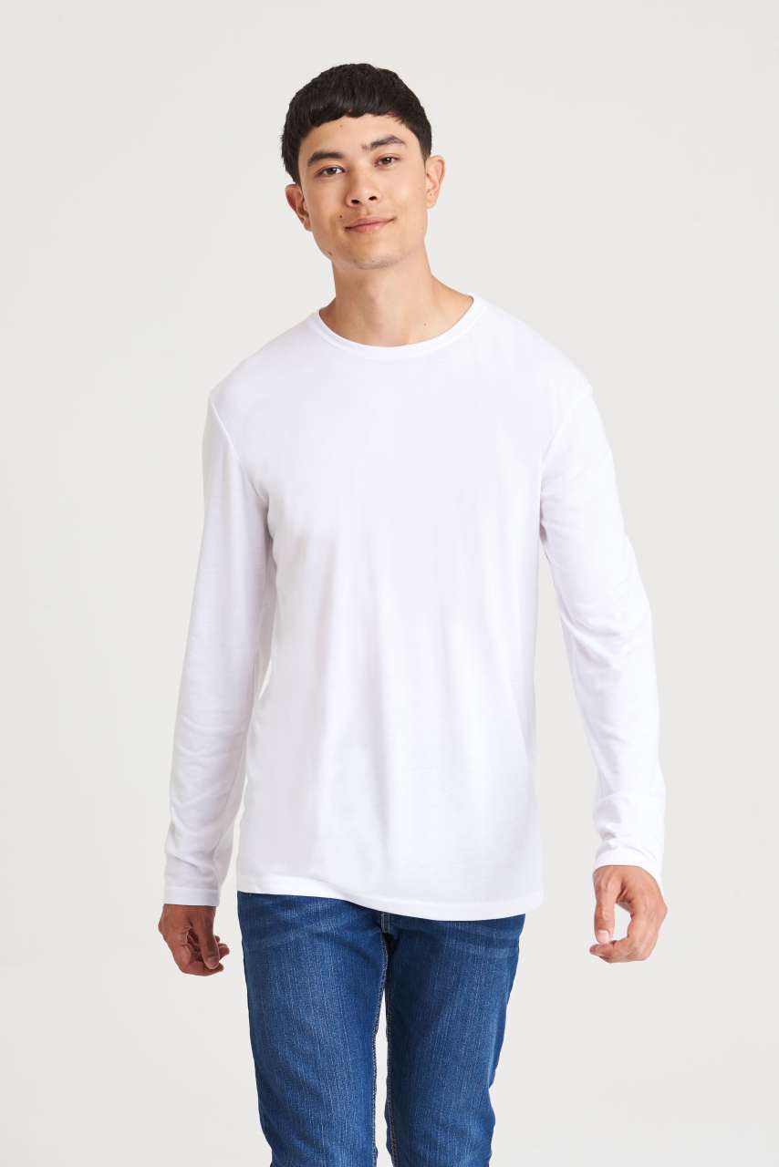 JT002 - LONG SLEEVE TRI-BLEND T
