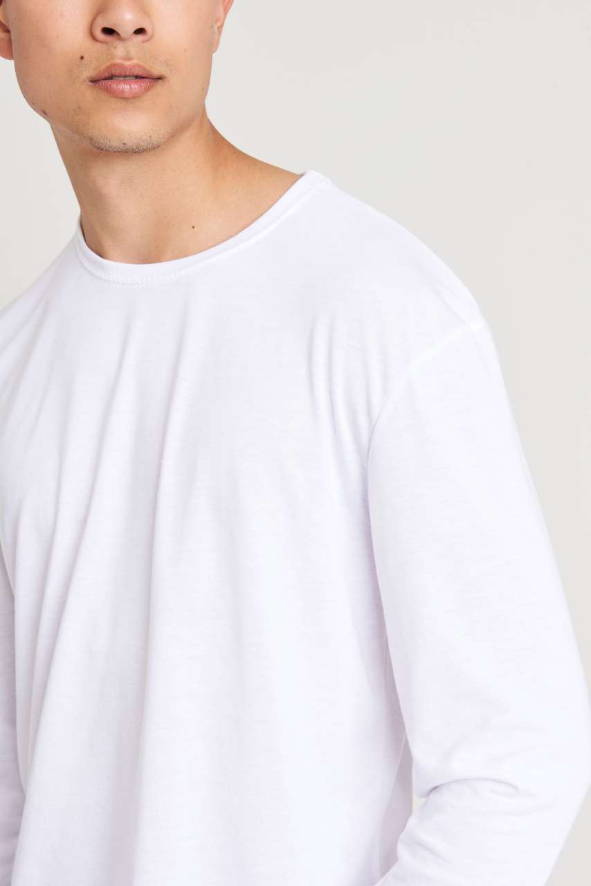 JT002 - LONG SLEEVE TRI-BLEND T