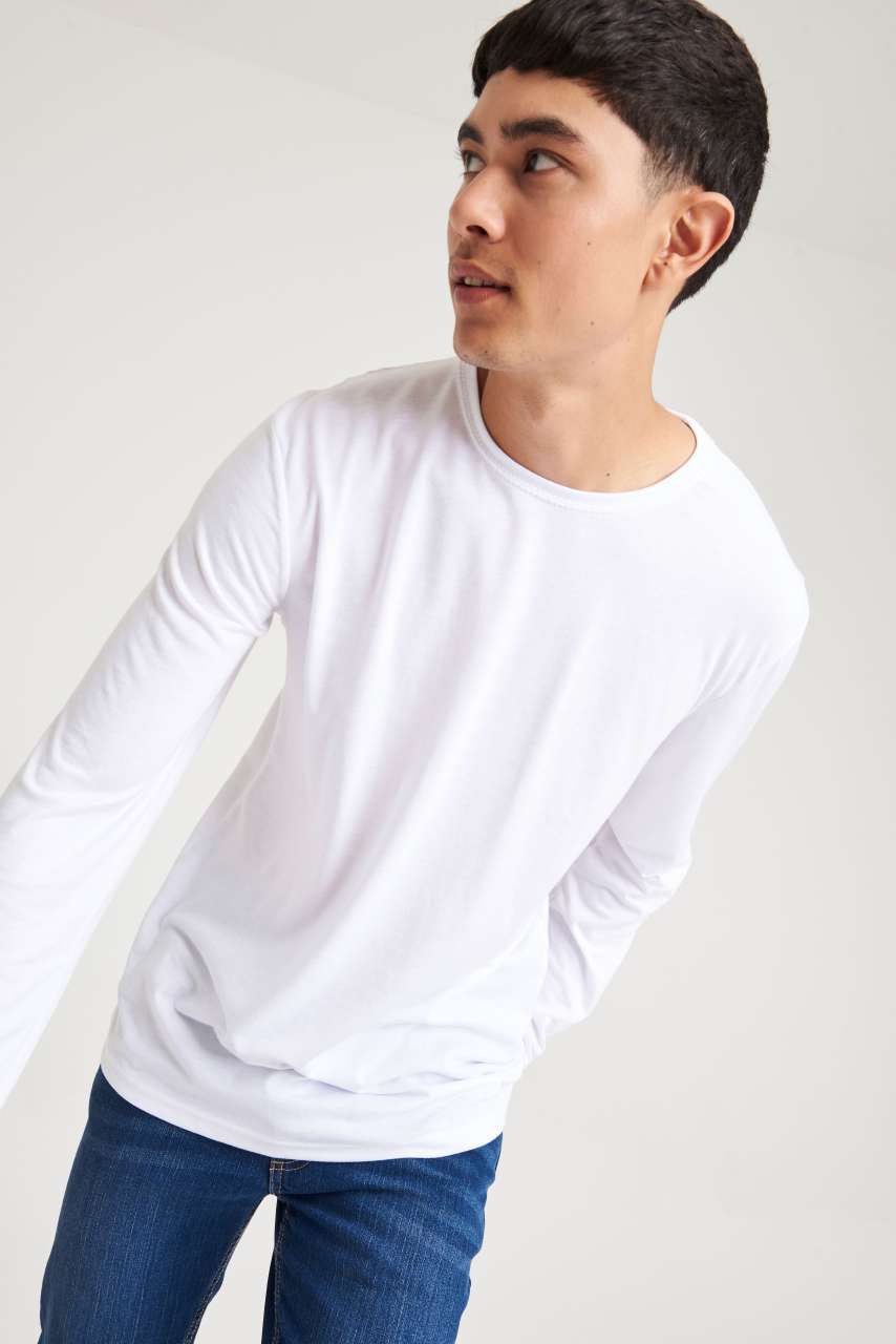 JT002 - LONG SLEEVE TRI-BLEND T