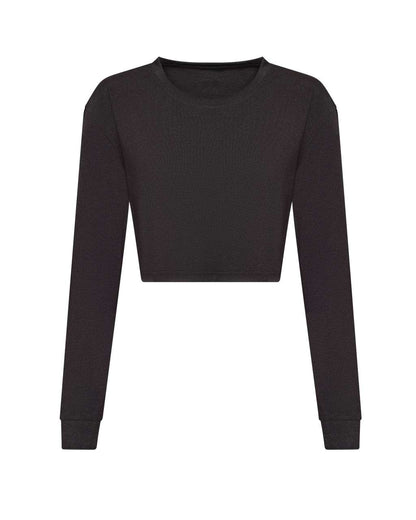 JT016 - WOMEN'S L/S CROPPED T