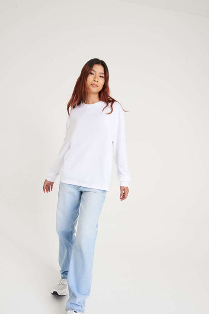 JT019 - OVERSIZE 100 LONG SLEEVE T