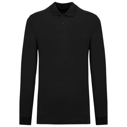 KA2027 - MEN’S ORGANIC 180 PIQUÉ POLO SHIRT LONG SLEEVES