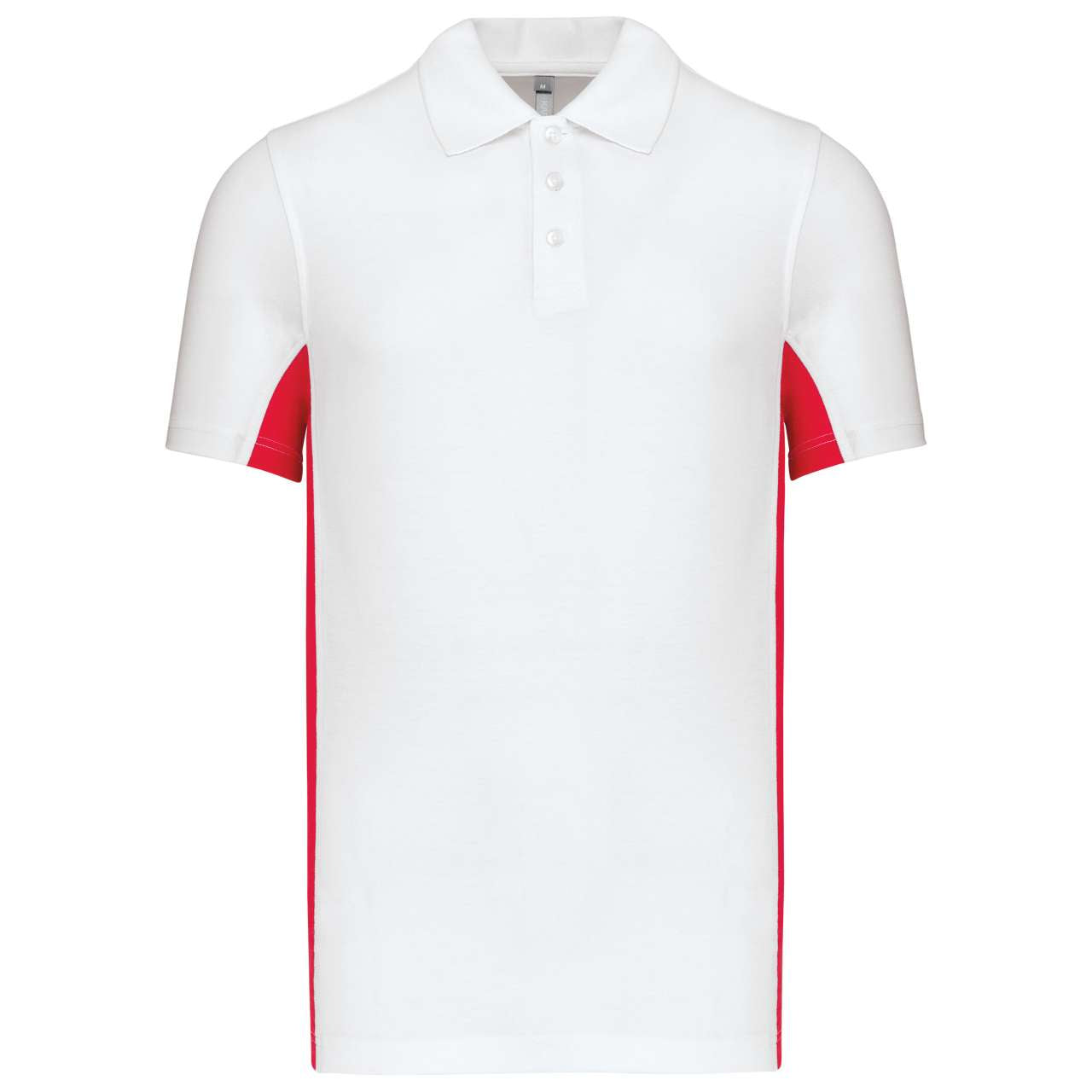 KA232 - FLAG - SHORT-SLEEVED TWO-TONE POLO SHIRT