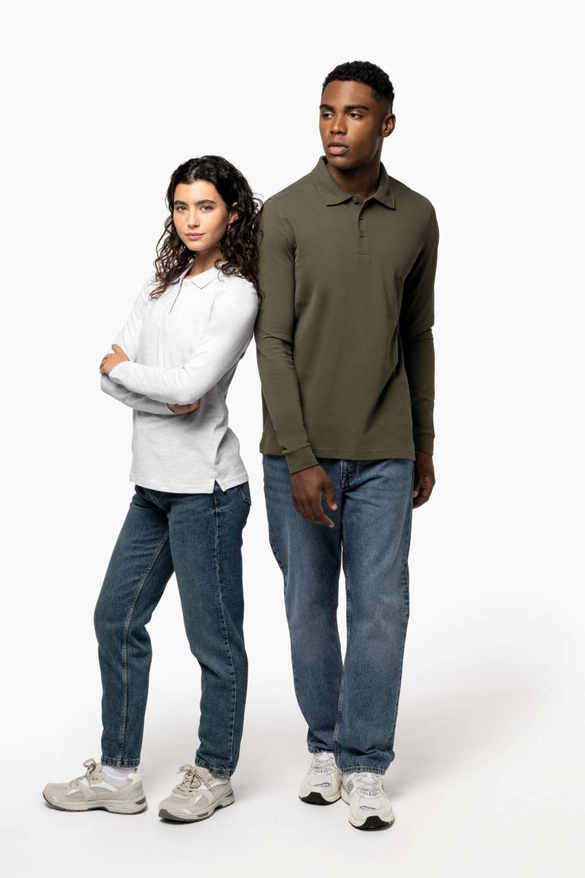 KA243 - MEN'S LONG-SLEEVED POLO SHIRT – Mărimi M, L, XL