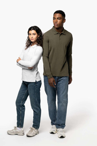 KA243 - MEN'S LONG-SLEEVED POLO SHIRT – Mărimi M, L, XL