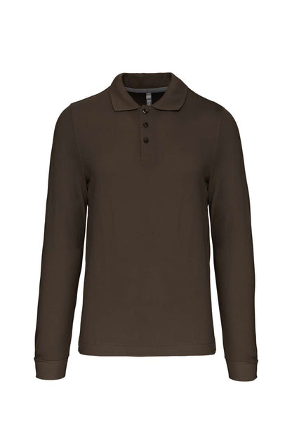 KA243 - MEN'S LONG-SLEEVED POLO SHIRT – Mărimi 2XL, 3XL, 4XL, S