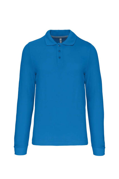 KA243 - MEN'S LONG-SLEEVED POLO SHIRT – Mărimi 2XL, 3XL, 4XL, S
