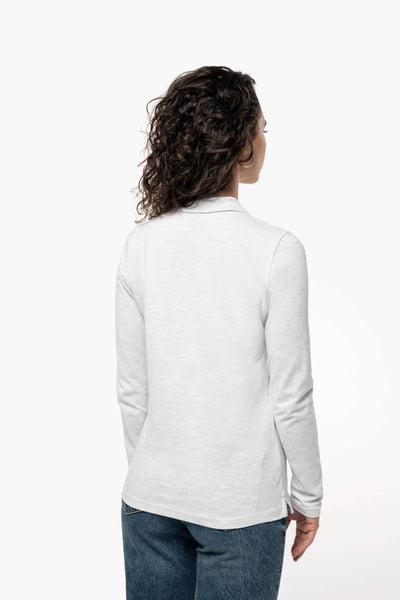 KA244 - LADIES' LONG-SLEEVED POLO SHIRT – Mărimi 2XL, 3XL, S, M