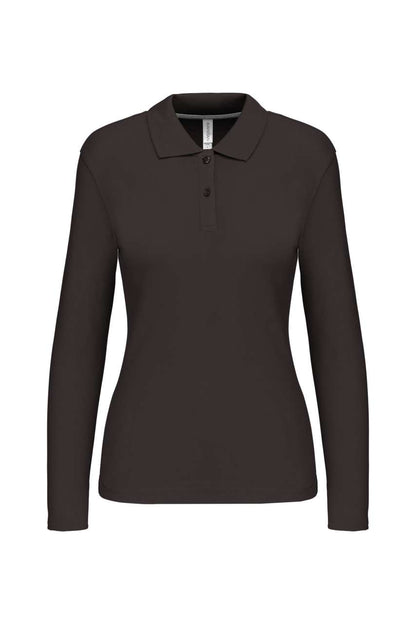 KA244 - LADIES' LONG-SLEEVED POLO SHIRT – Mărimi 2XL, 3XL, S, M