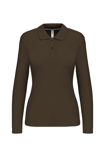 KA244 - LADIES' LONG-SLEEVED POLO SHIRT – Mărimi 2XL, 3XL, S, M
